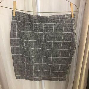 Plaid Mini Skirt